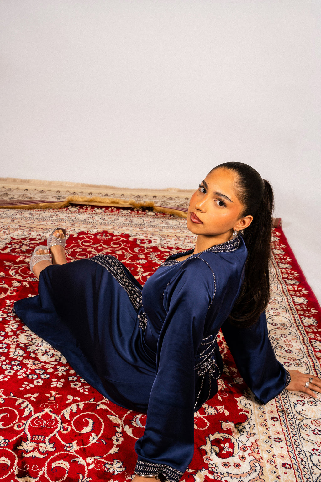 Shaped Caftan Midnight