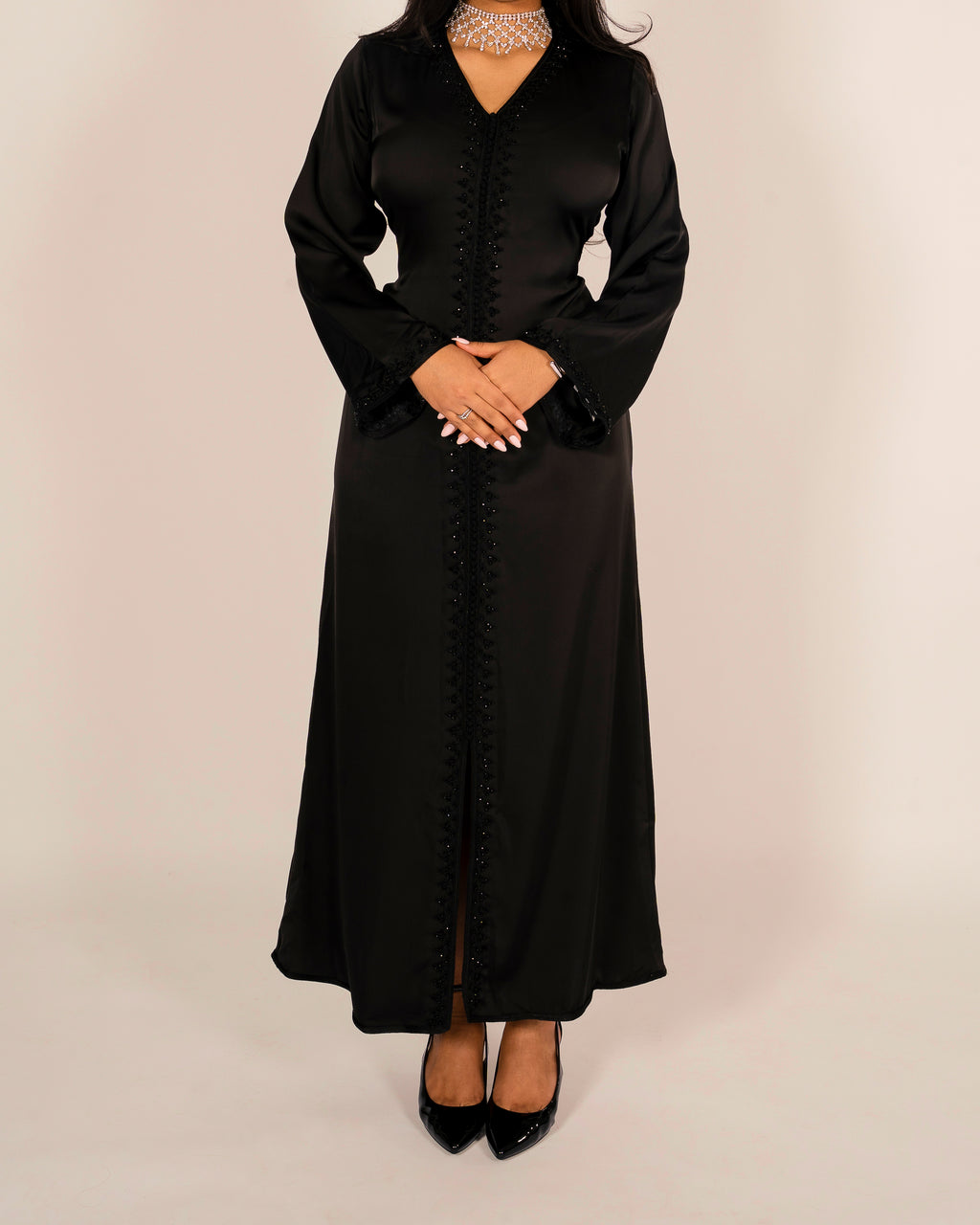 Shaped Caftan Noir