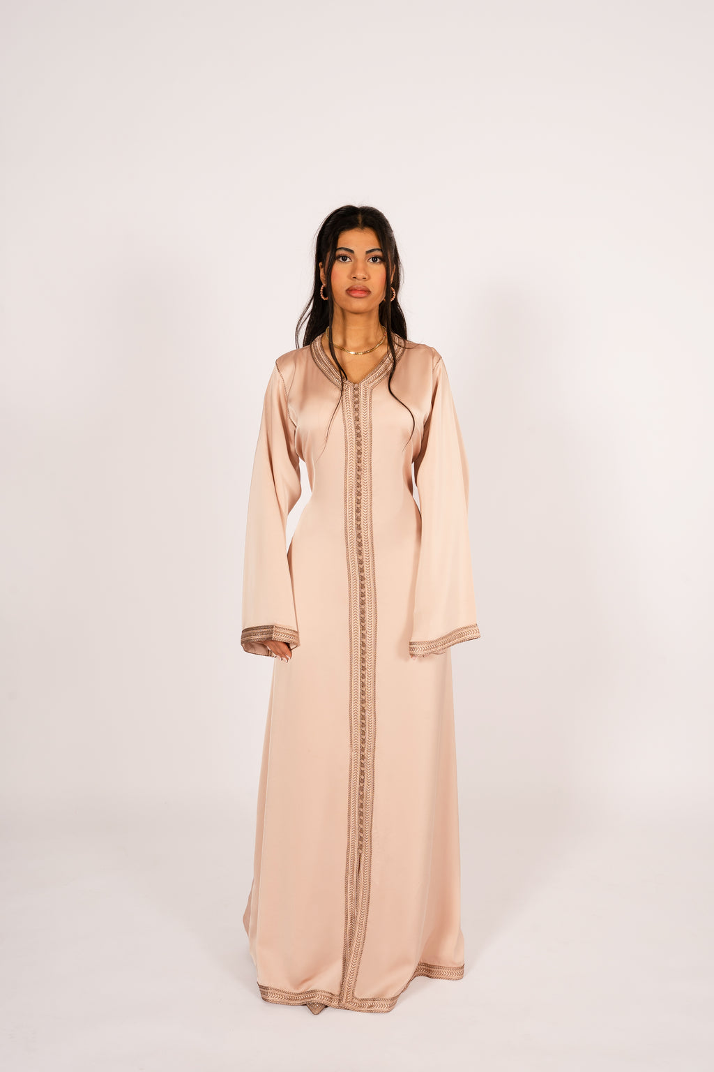 Shaped Caftan Ivory