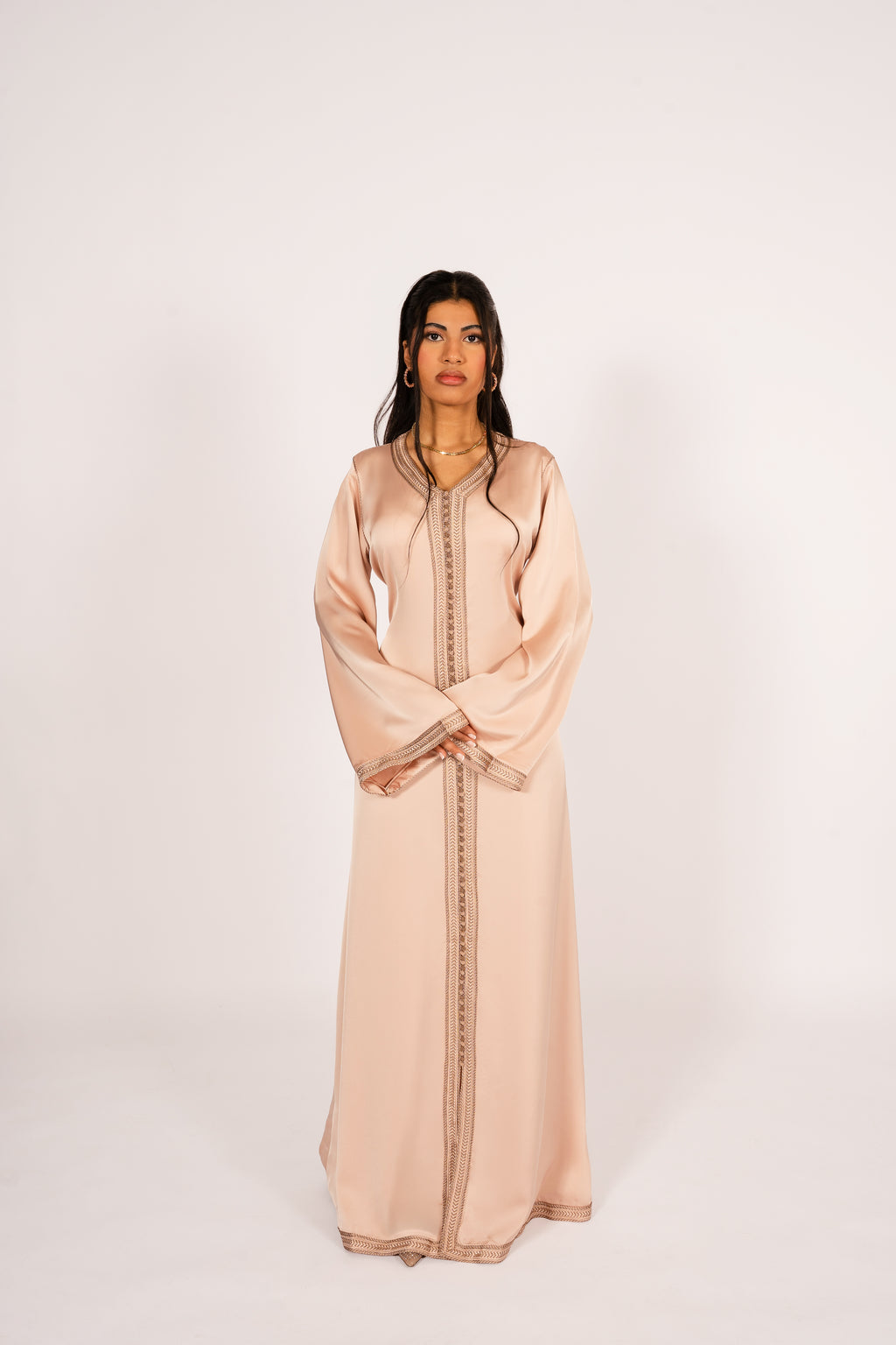 Shaped Caftan Ivory