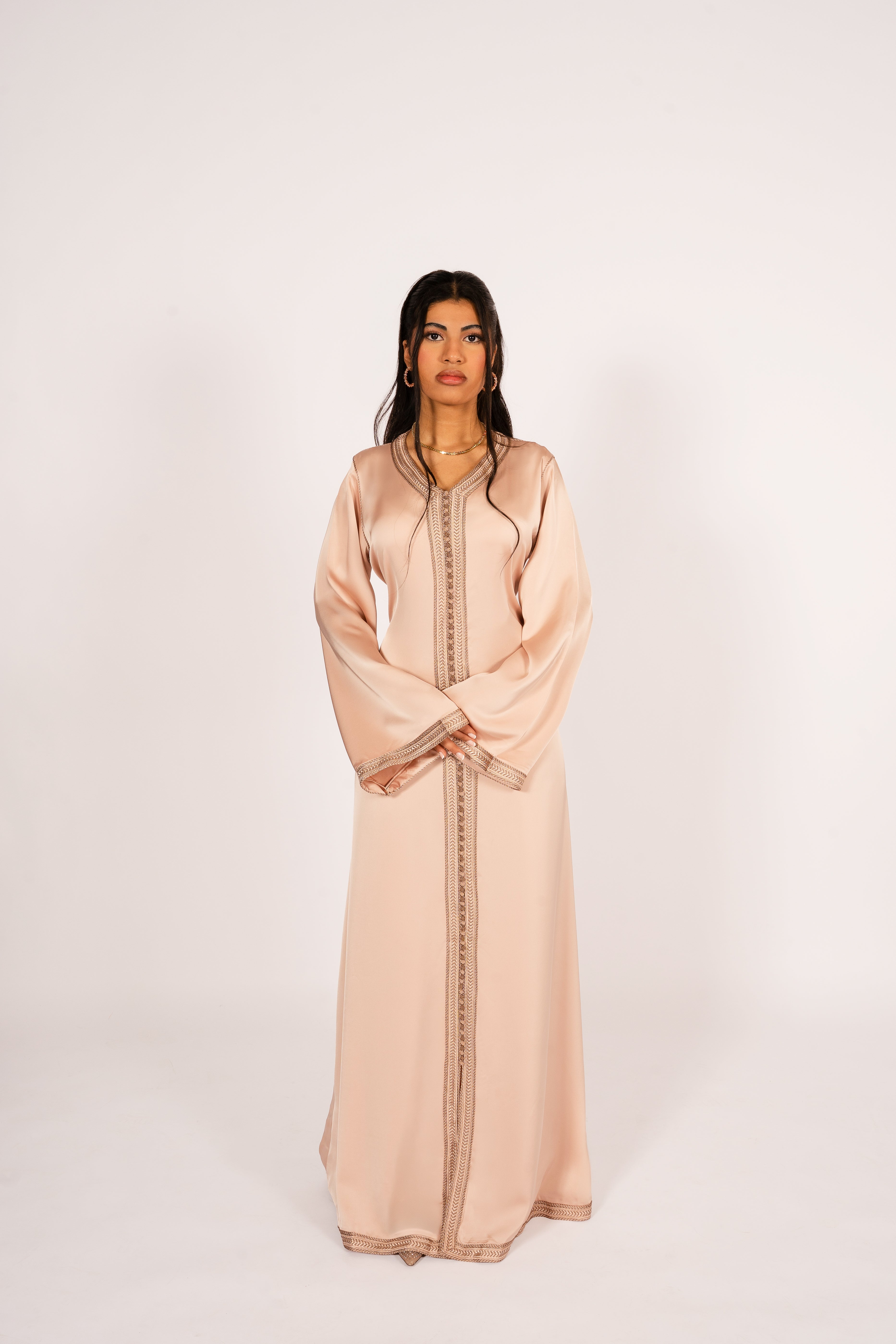 Shaped Caftan Ivory