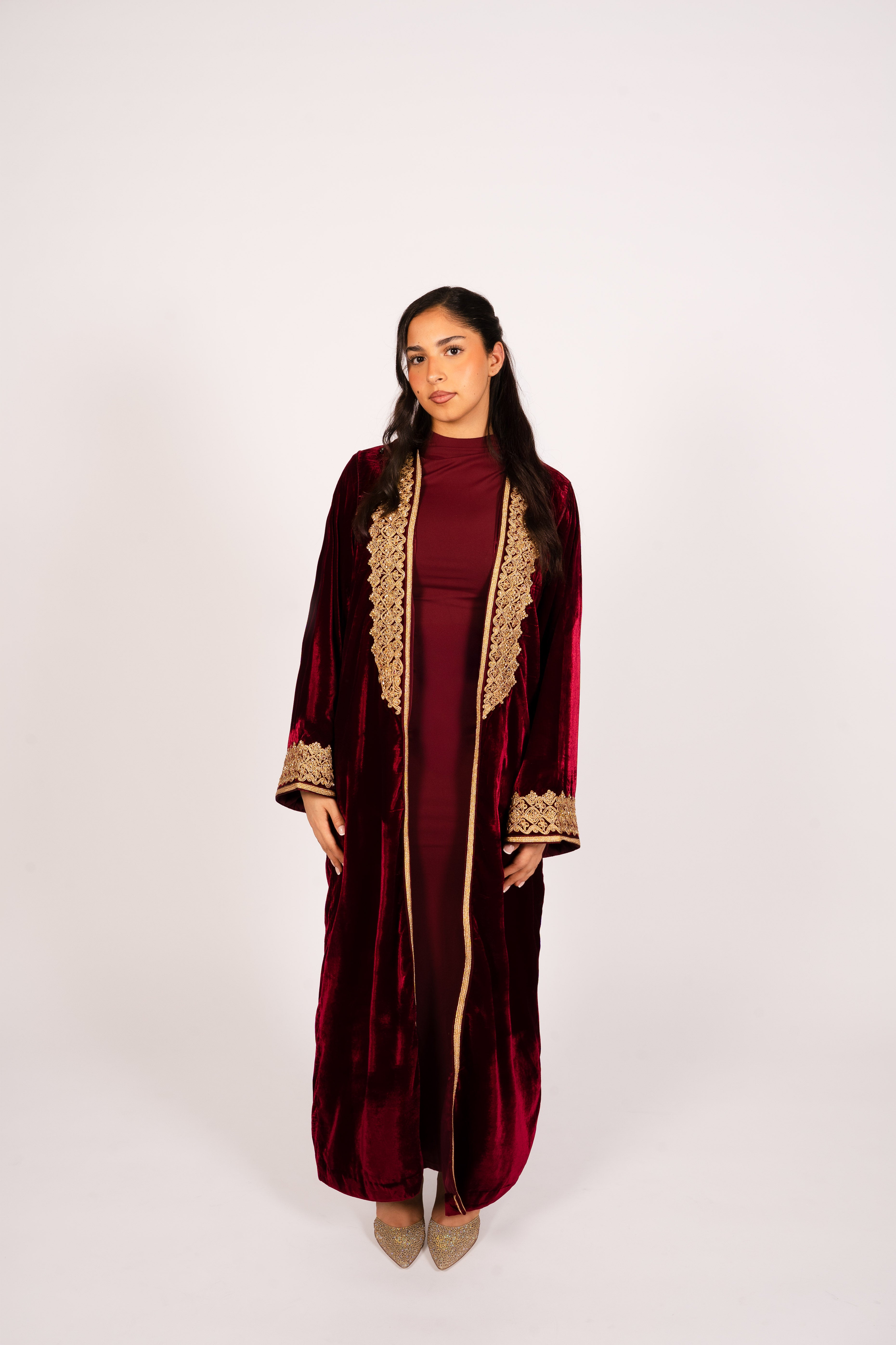 Abaya Scarlet