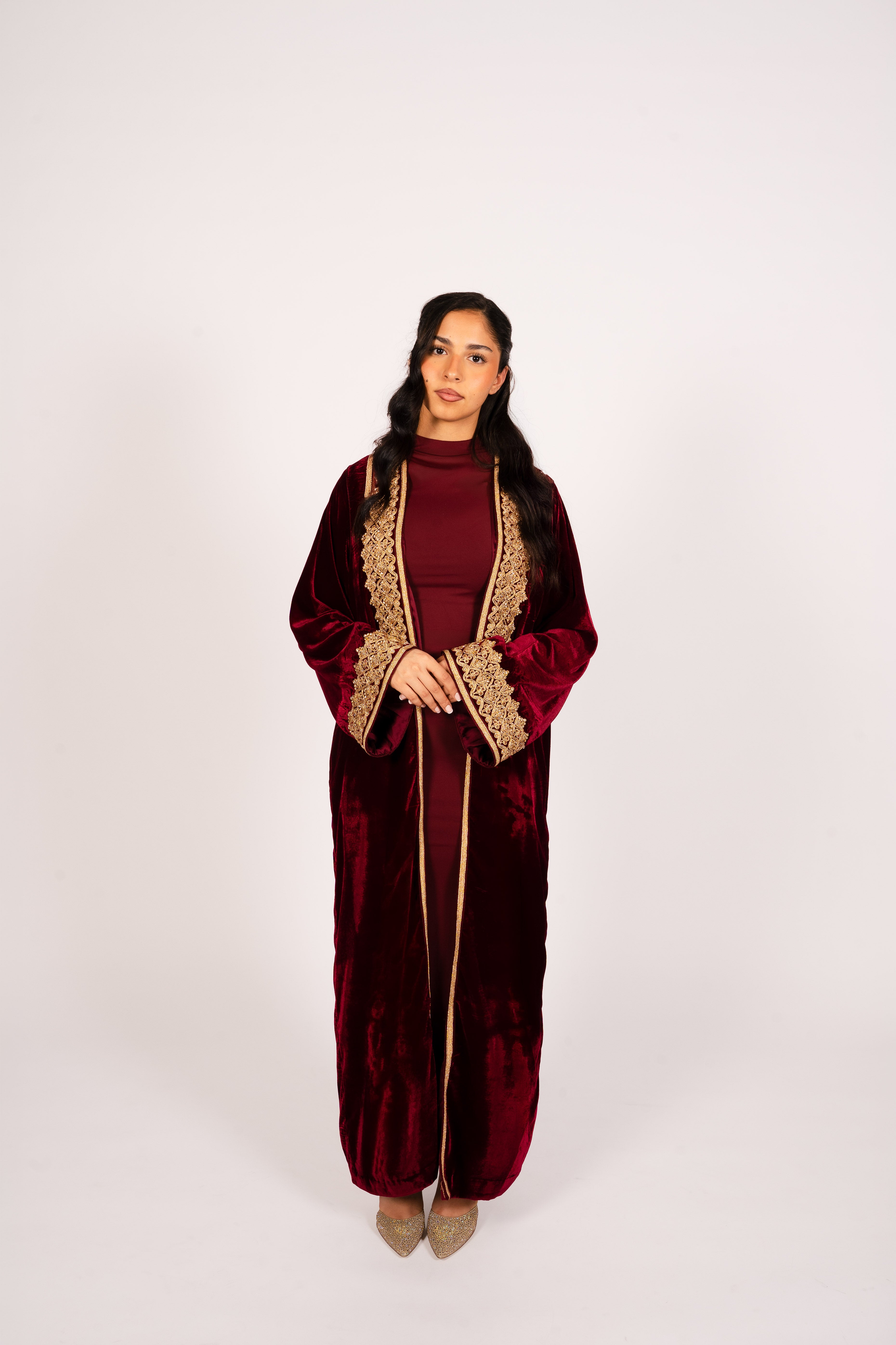 Abaya Scarlet