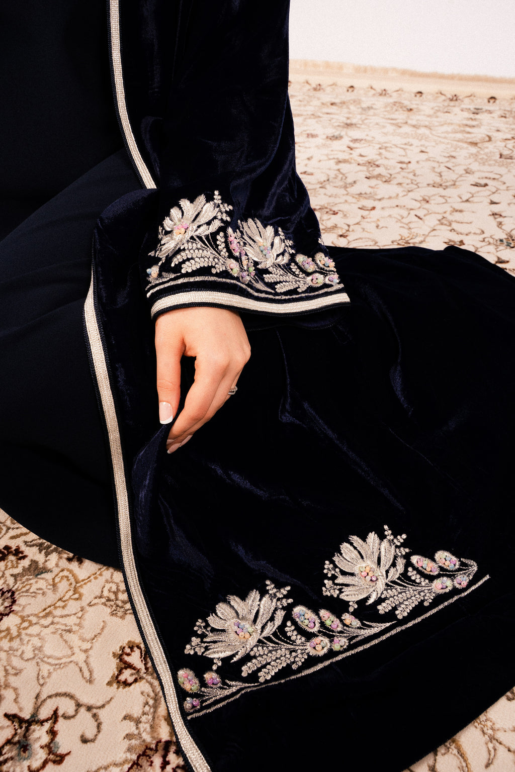 Abaya Saphire
