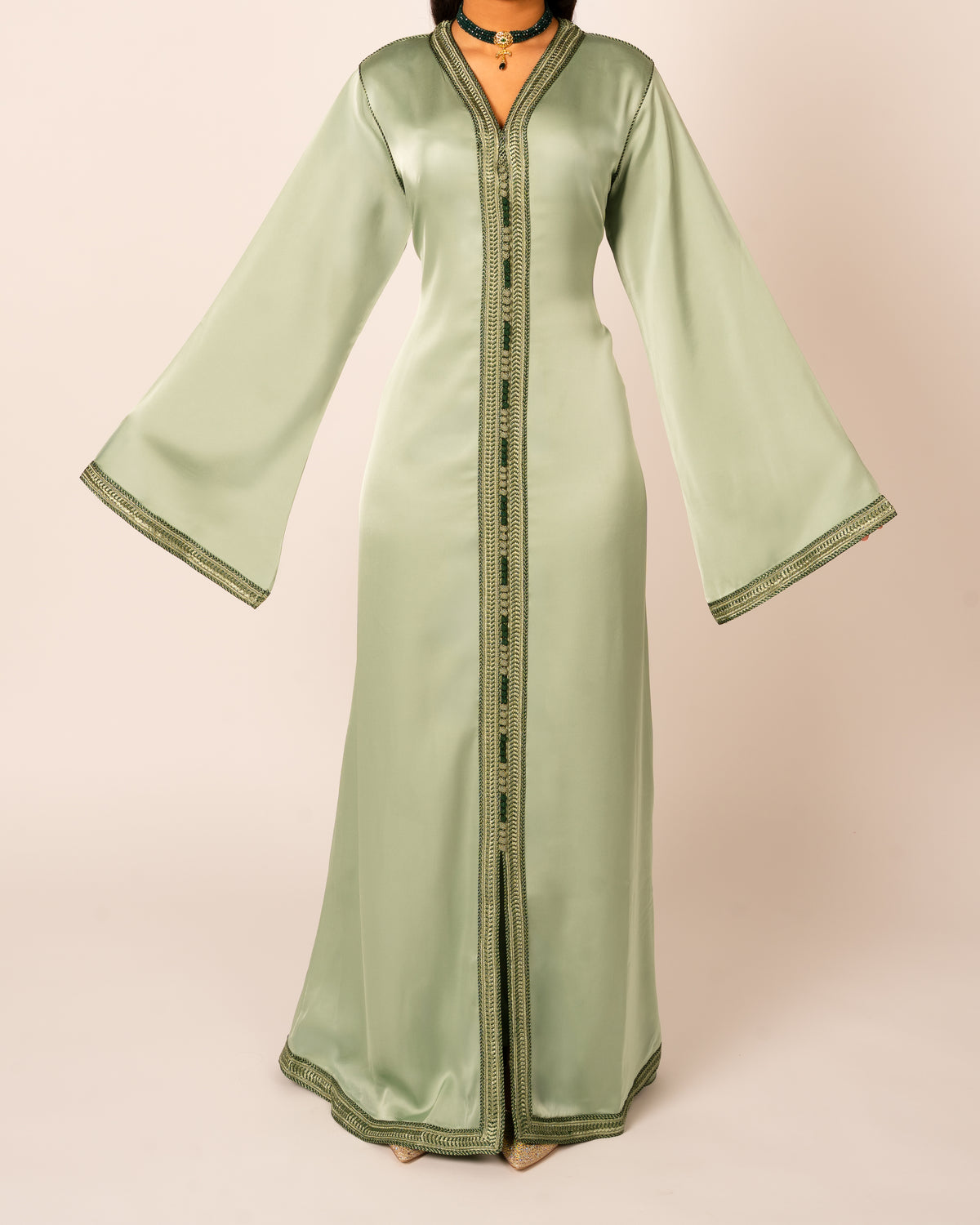 Shaped Caftan Sage