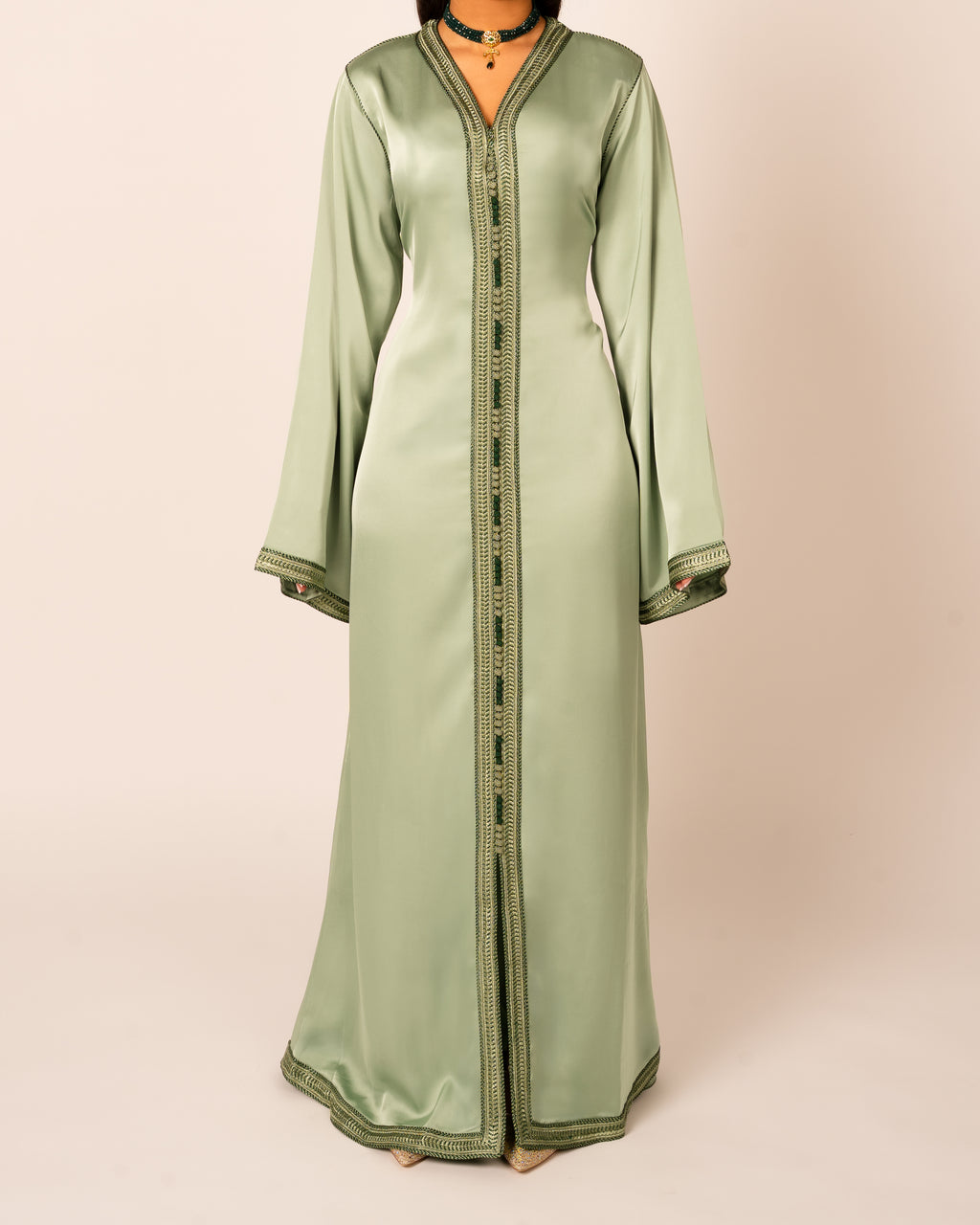 Shaped Caftan Sage