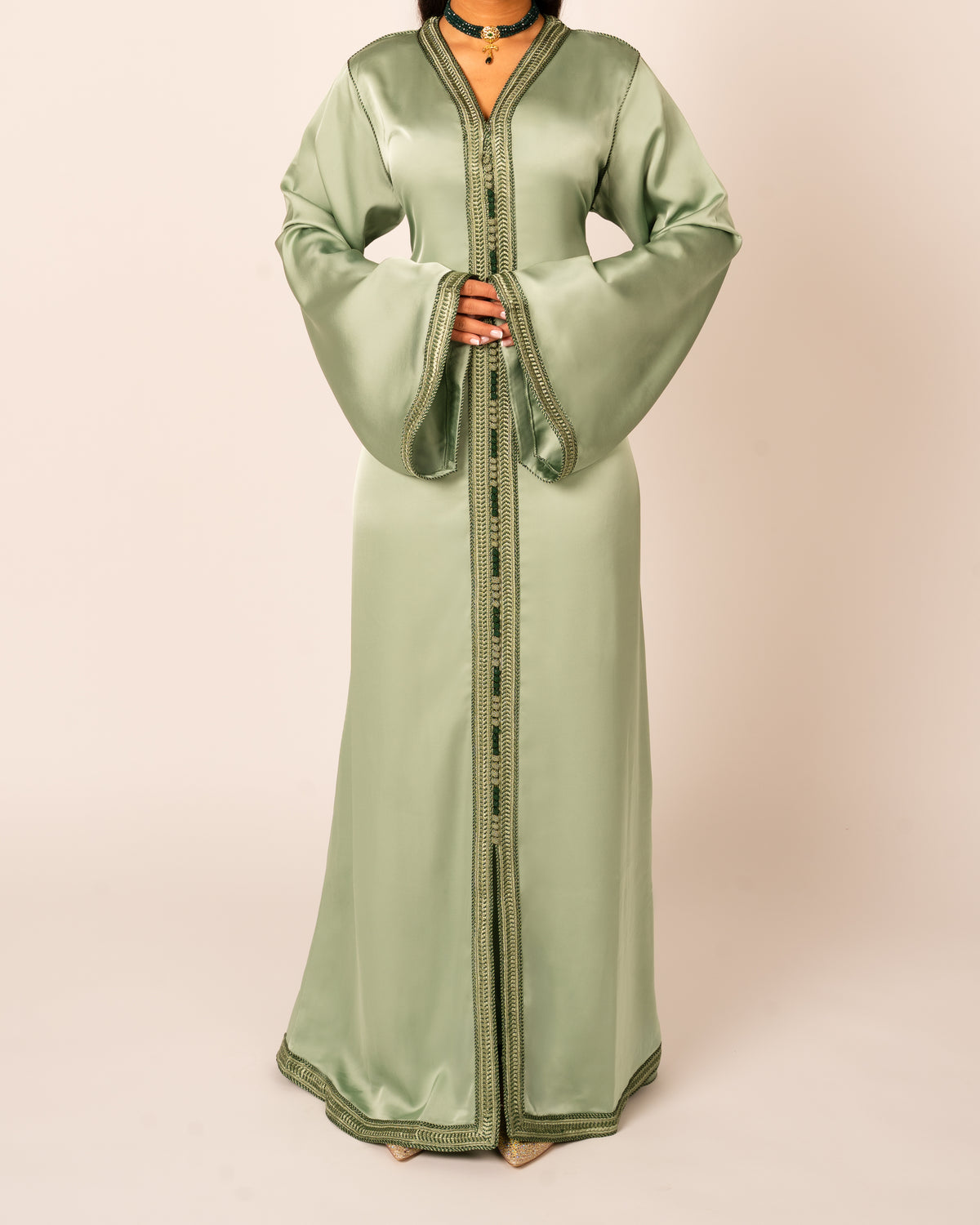 Shaped Caftan Sage