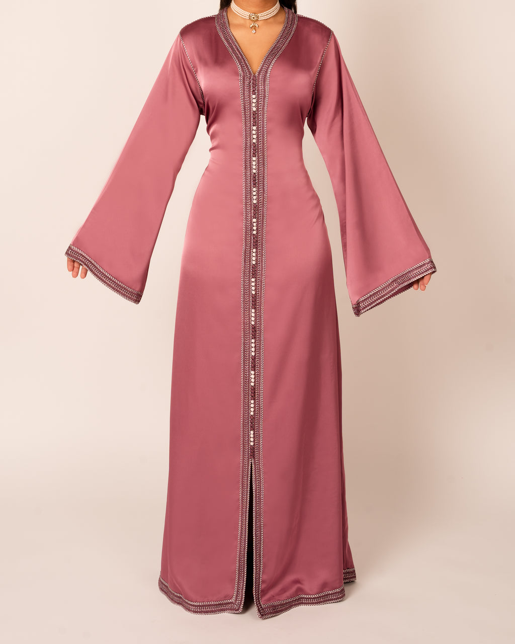 Shaped Caftan Berry