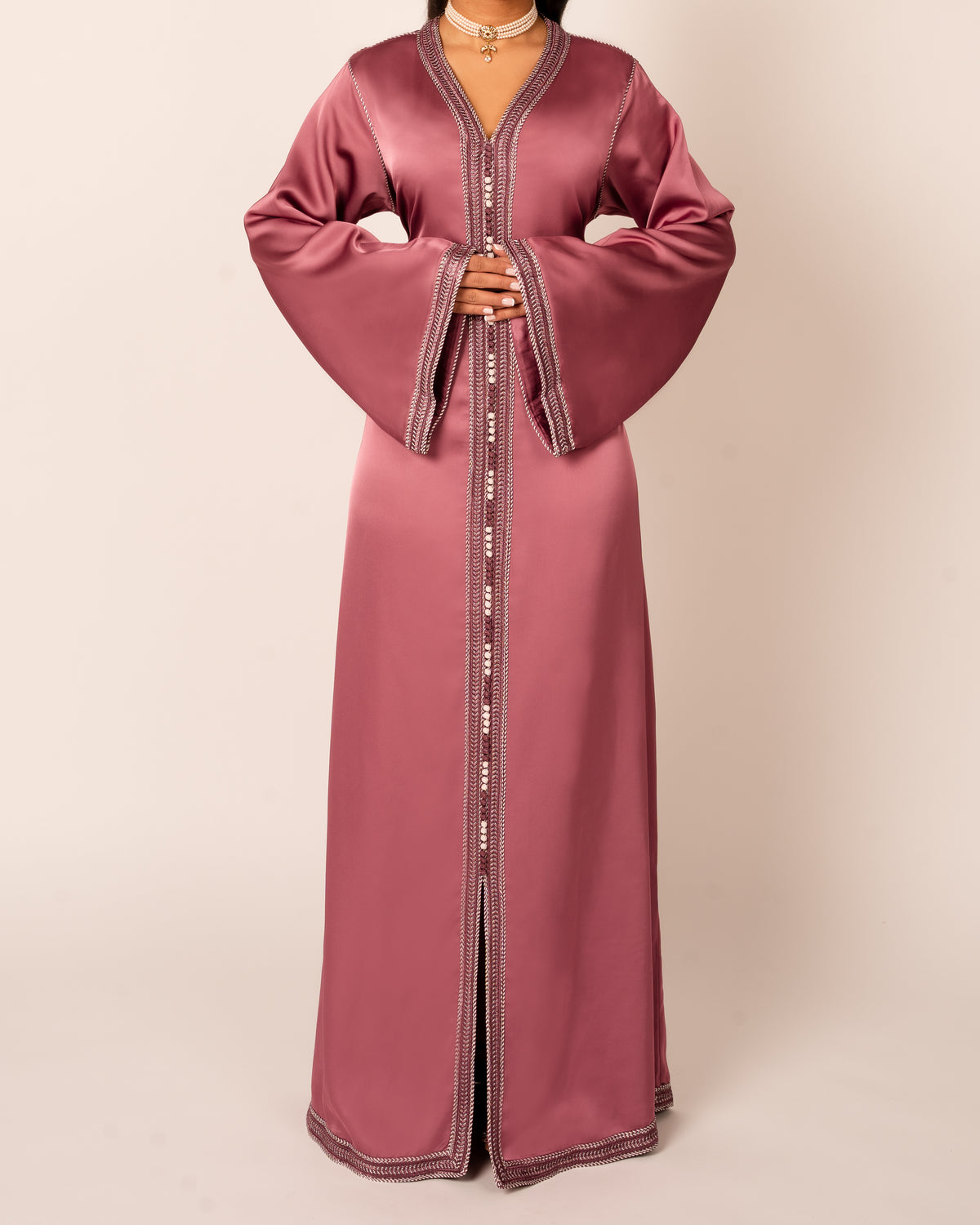 Shaped Caftan Berry