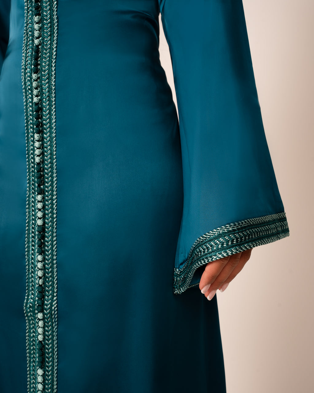 Shaped Caftan Emerald